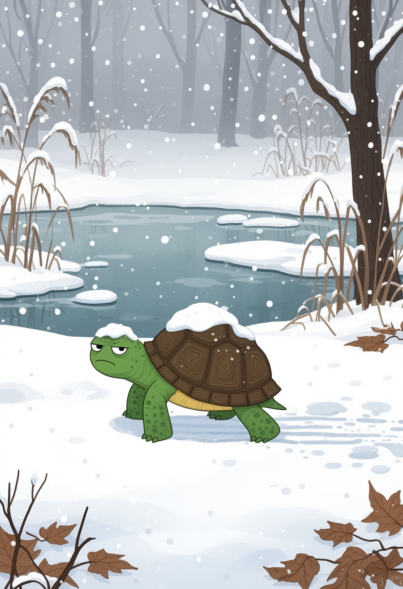Snowy Turtle (SNOW) OVER IT — Yodayo