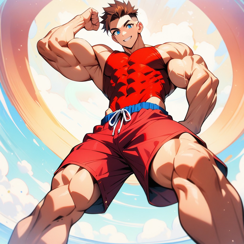 Muscle Dude — Yodayo