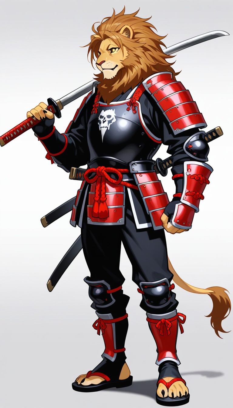 Samurai Lion — Yodayo
