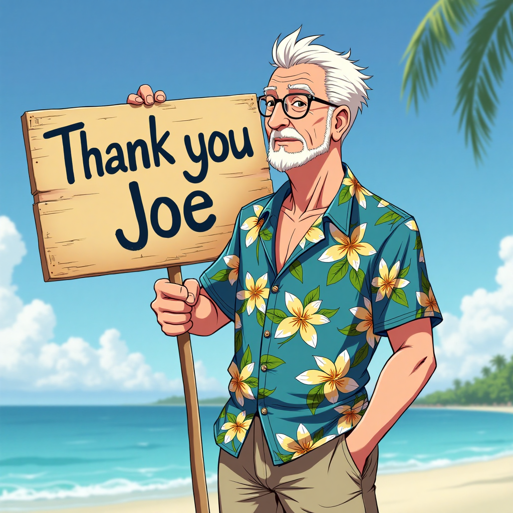 Thanks Joe for the many likes! — Yodayo