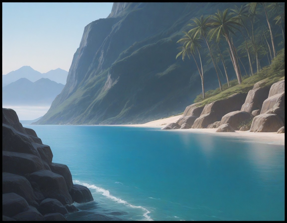 Nice beach view — Yodayo