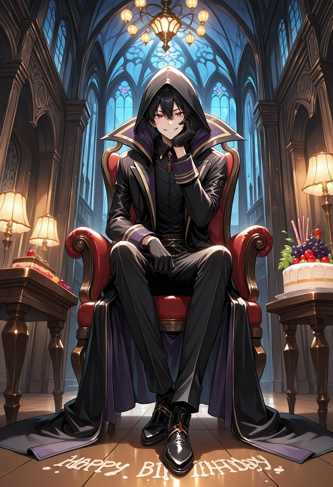 Cid Kagenou Aka Shadow - Happy Birthaday 🖤😎 — Yodayo