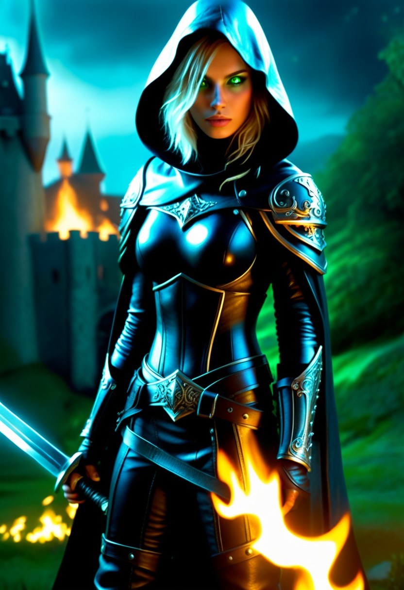 Female warlock — Yodayo
