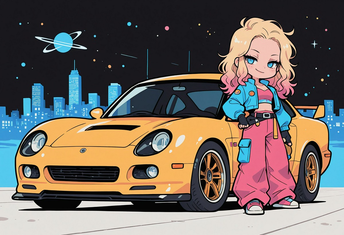 Chloe [OC] Chibi Racers — Yodayo