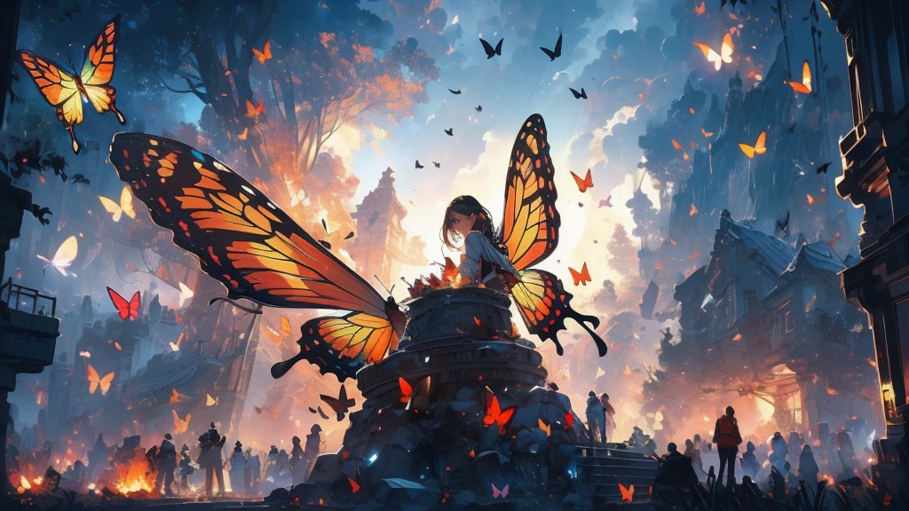 butterflies — Yodayo