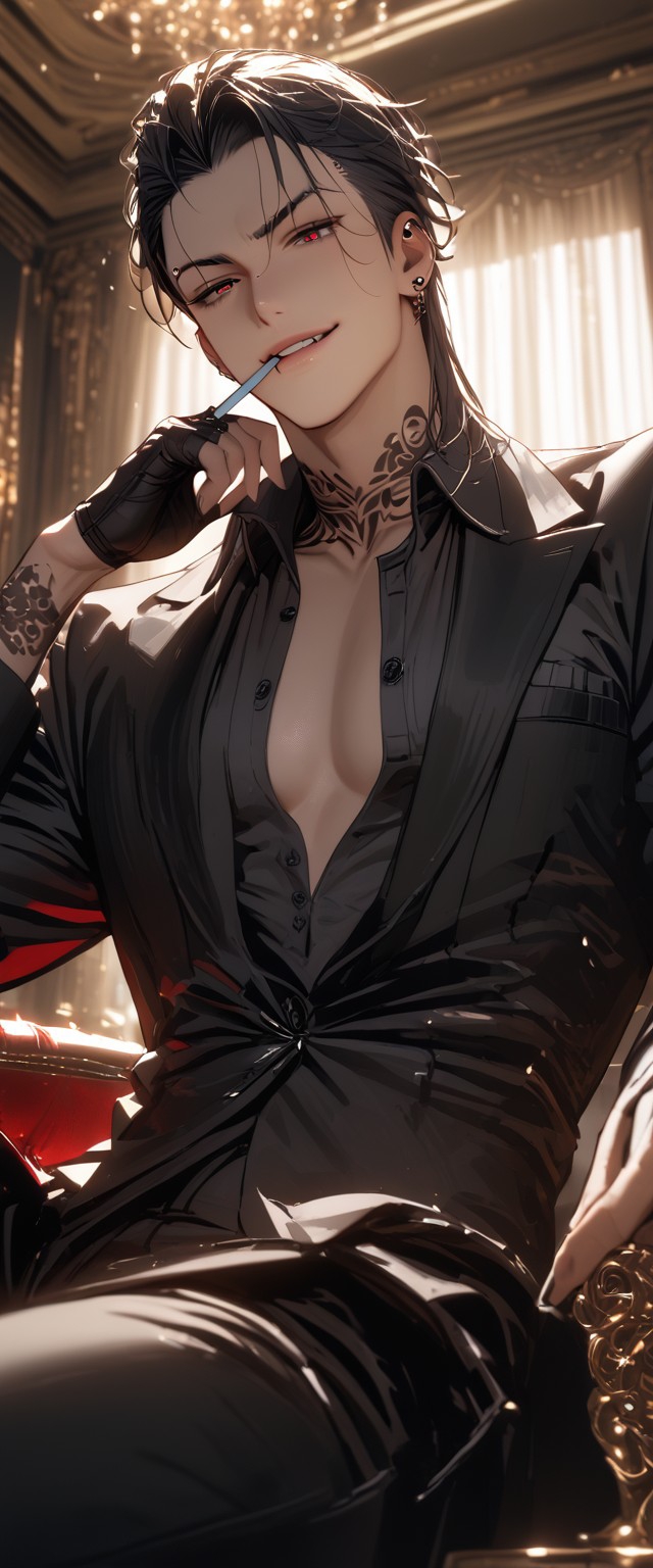 Yakuza - Requested by: Arken — Yodayo, image size:640x1536
