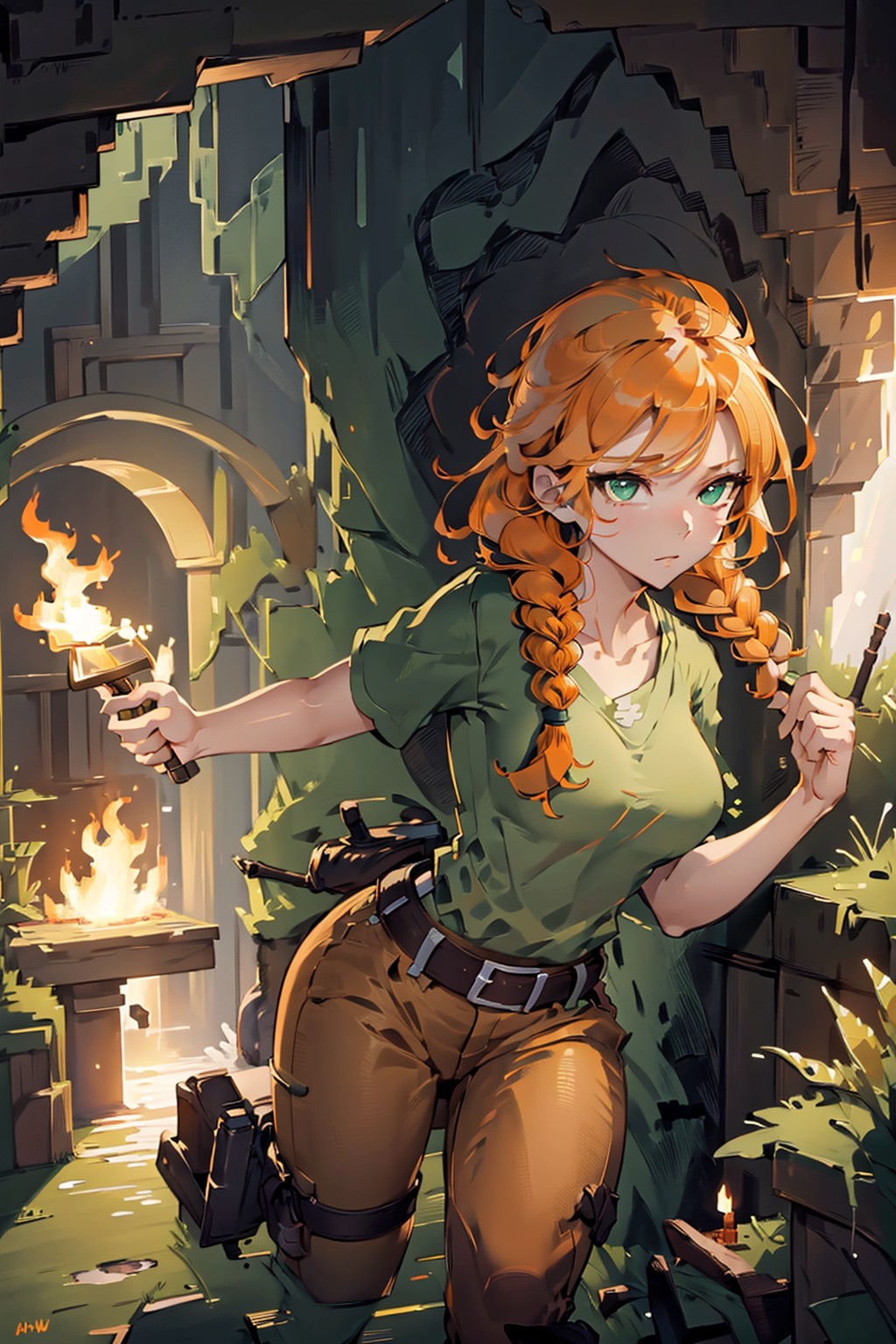 Alex Minecraft (sfw) — Yodayo