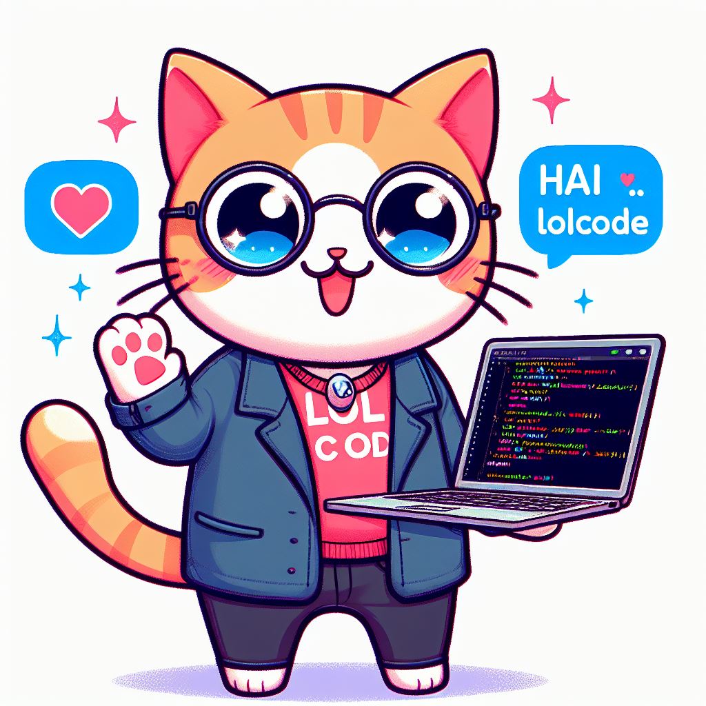 LOLCODE Cat — Yodayo