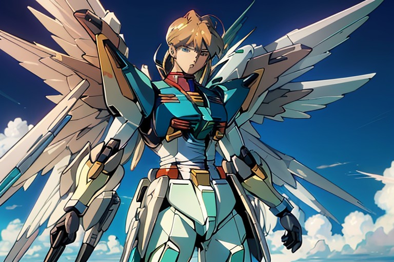 Gundam Wing, Wing Zero Costume — Yodayo